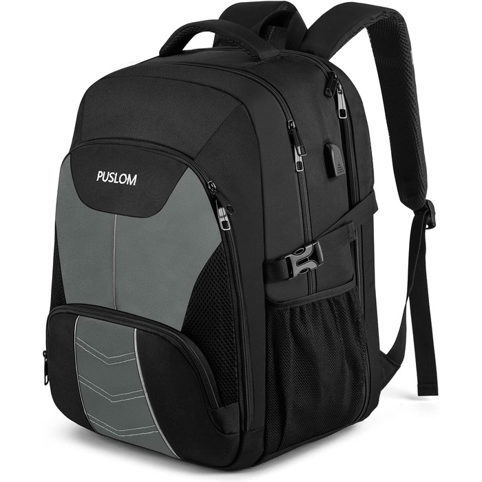 Чоловічий рюкзак 55L, великий, водовідштовхуючий, з відділенням для ноутбука (18.4