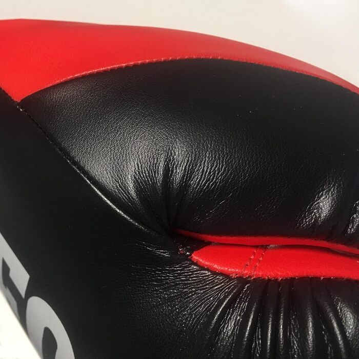 Боксерські рукавички Leone Knockout, червоні, розмір 10 (унісекс)