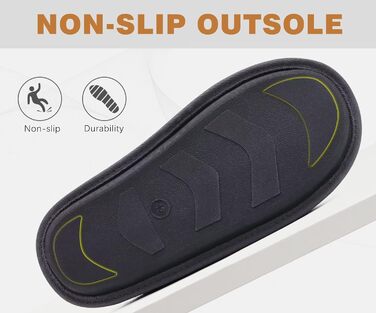 Чоловічі фетрові домашні тапочки KuaiLu: теплі, зручні, з м'якою підкладкою. Зручні для дому та вулиці, антиковзаюча підошва, розмір 43 EU, сірий колір