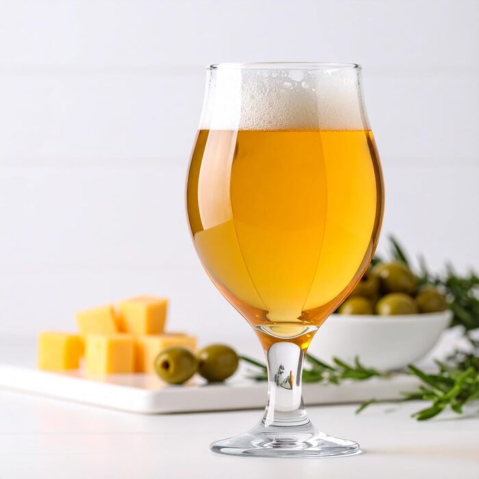 Набір келихів для пива KROSNO 1992, 6 шт., 500 мл - келихи для пива, стаута, коктейлів, сумісні з посудомийною машиною