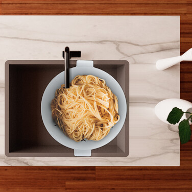 Relaxdays Mesh Strainer with Bowl