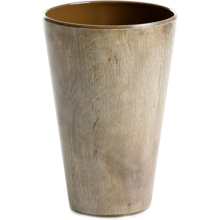 Набір посуду Gibson Home Woodlands, 16 предметів, меламін, пластик, для 4 осіб, з елементами дерева