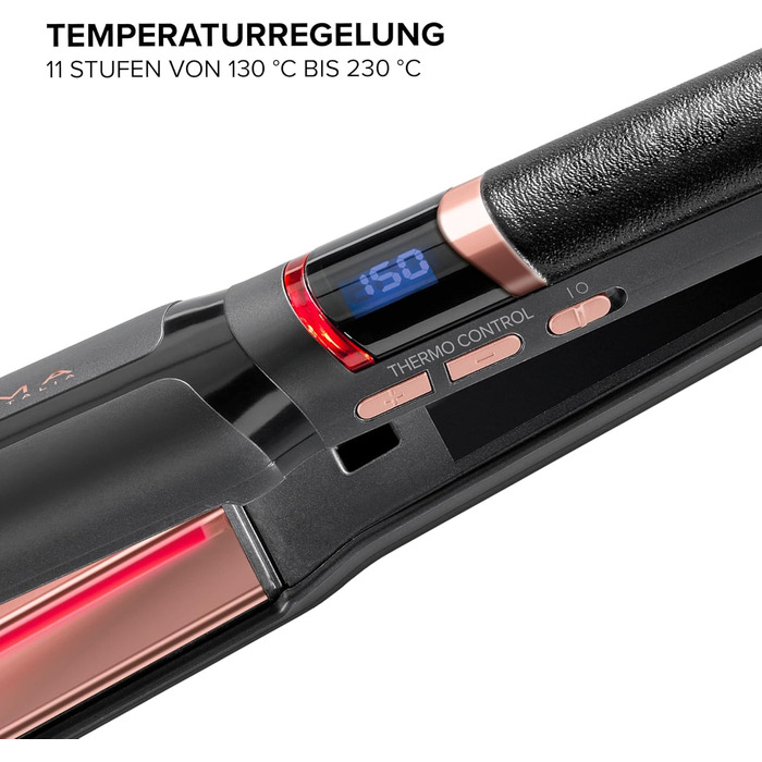 Випрямляч для волосся Bellissima Imetec Creativity Infrared з іонізацією та керамічним покриттям