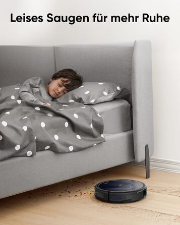 Робот-пилосос Eufy G50: потужність 4000Pa, динамічна навігація, ультратонкий (85 мм), Pro-розчісування, турбощітка, ідеально для шерсті тварин та твердих підлог