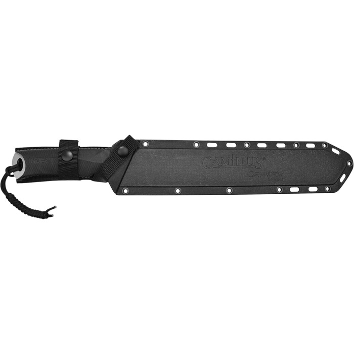 Camillus Carnivore 19818 Machete with sheath, titanium-bound blade and ballistic nylon sheath