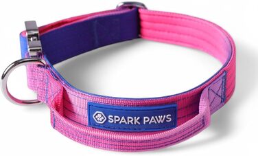 Тактичне нашийник для собак Spark Paws – Міцний, преміум-якість, для великих та середніх собак (Snow Cone, XS: 9-18 кг [2.5 см])