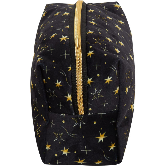 Косметичка Гаррі Поттер для жінок та дівчат, чорний велюр, сумочка для косметики та туалетних аксесуарів, подарунок, Deathly Hallows