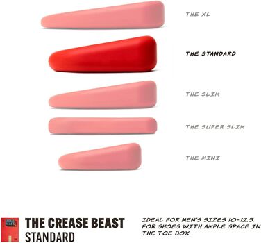 Crease Beast Memory Foam Crease Protector - Prevents Creases in New & Old Shoes - For Jordans, Dunks, Air Force