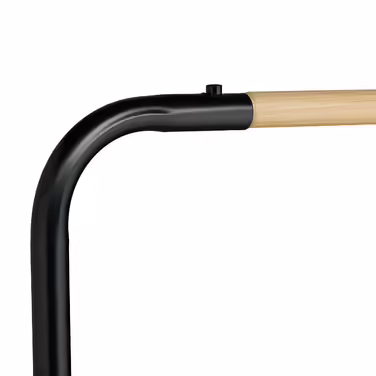 Relaxdays Clothes Rack Metal Black