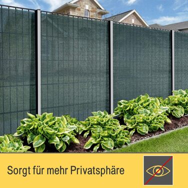 Sol Royal Shade Net 25m x 1.5m Shading Fabric 165g/m² – Dense sun protection with UV protection & cable ties for easy attachment – HDPE privacy screen green for greenhouse & fence SG80