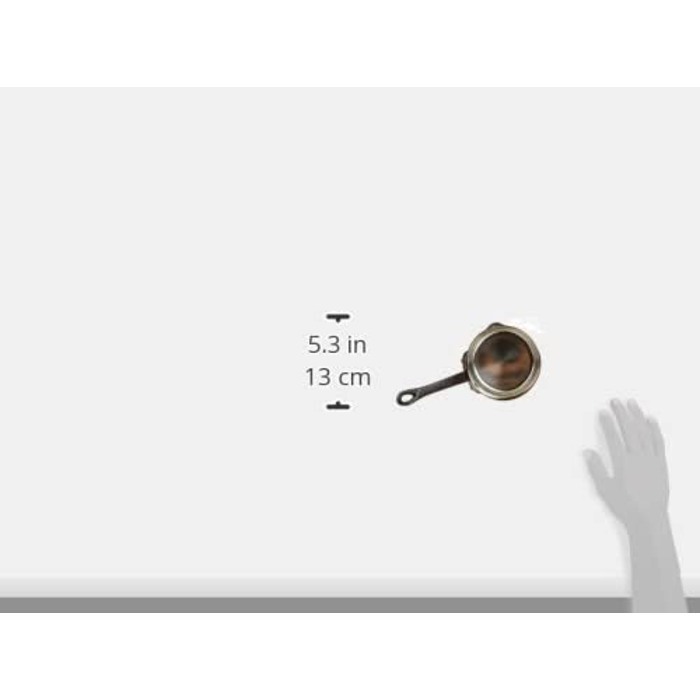Baumalu Saucepan, Orange, Diameter: 11 cm, Copper