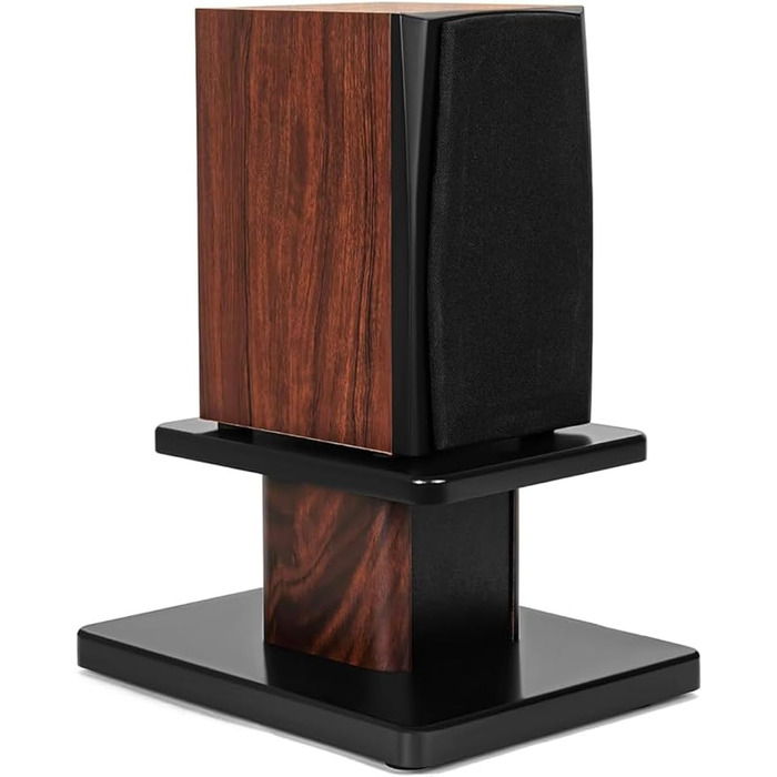 Підставки для акустики OUUTMEE 60 см (24 дюйми) з дерева – міцні підставки Hi-Fi для домашнього кіно, універсальні підставки для акустичних систем з можливістю засипання піском (2 шт.)