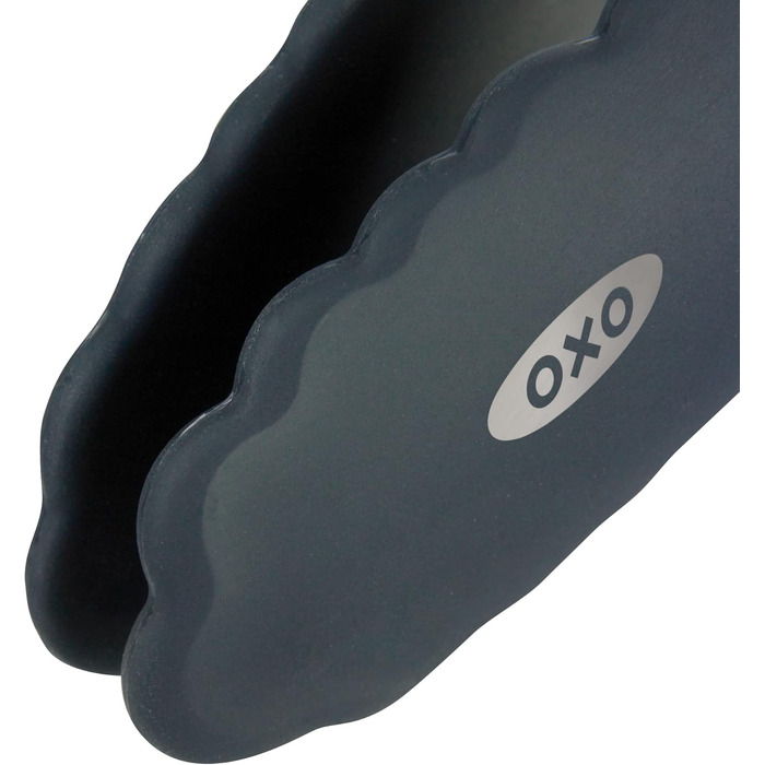 OXO Good Grips Grillzange: Жаростійкі щипці для гриля з нержавіючої сталі з силіконовими насадками, 23 см