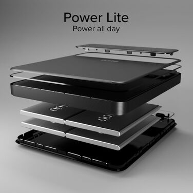 PowerBank SBS 20000 mAh 100W з LCD-дисплеєм: заряд для ноутбука, телефону, планшета, MacBook, iPad