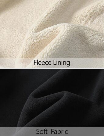 Чоловіча флісова жилетка AIEOE для осені та зими, тепла, з 4 кишенями, стійким коміром, без рукавів, чорна, XL