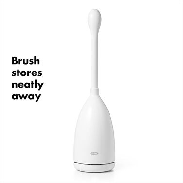 OXO Good Grips Toilet Brush with Rim Cleaner