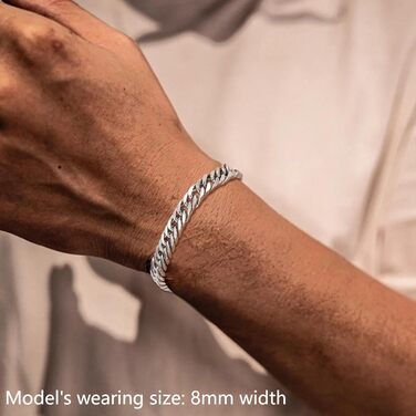 Чоловічий браслет з нержавіючої сталі 