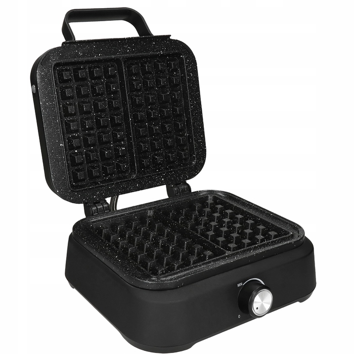 Вафельниця Primaveo XXL 1500 Вт, чорна