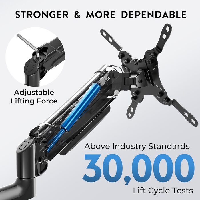 Кріплення для монітора BONTEC, 13-42 дюйми, до 9 кг, VESA 200x200, регульоване, настінне