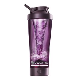 VOLTRX Преміум електричний шейкер для протеїну Tritan (BPA-free), фіолетовий 700 мл - портативний блендер для спорту та фітнесу, USB-зарядка