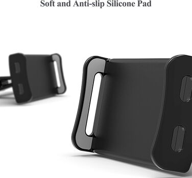 Автотримач для Nintendo Switch/Switch OLED - універсальний, регульований, для авто (4'-11'), чорний