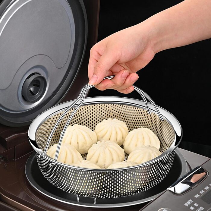 Вставка для пароварки, Ø 22 см, нержавіюча сталь 304, для каструль, сковорідок, мультиварки Instant Pot