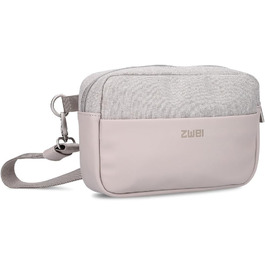 Сумка на пояс Damsel Hip Bag Kim KIH30: водонепроникна, 1 літр (24 x 15 см) з Hydroflex-шкірозамінника, міцна, 3-в-1, на груди, пояс, через плече, пісочний колір