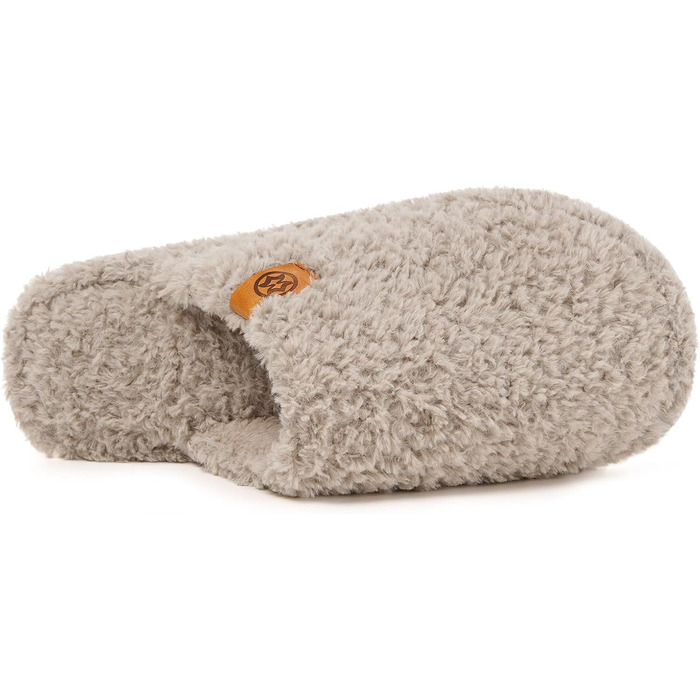 Домашні тапочки Dokela для жінок та чоловіків, м'які, з піною пам'яті, з штучним хутром, зручні, антиковзаючі, для дому, спальні (46/47 EU, Хакі)