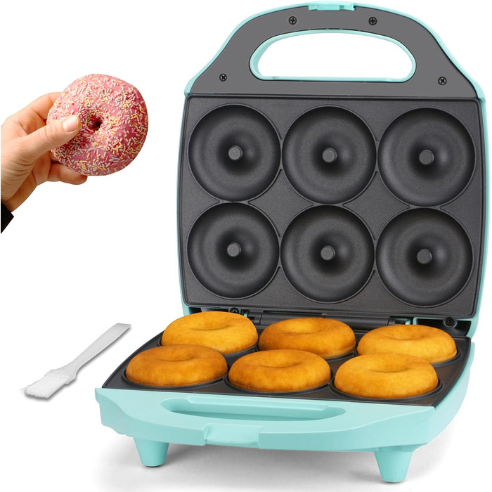 Міні-вафельниця Baker's Friend для випікання міні-вафель (11 x 5.5 см) з EU-вилкою. Ідеально для сніданку, бранчу та вечірок.