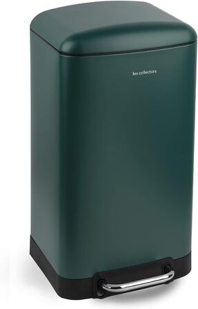 Відро для сміття Les Collectors №712, 30 л, зелене, знімний внутрішній відро, міцне, тихий закриття