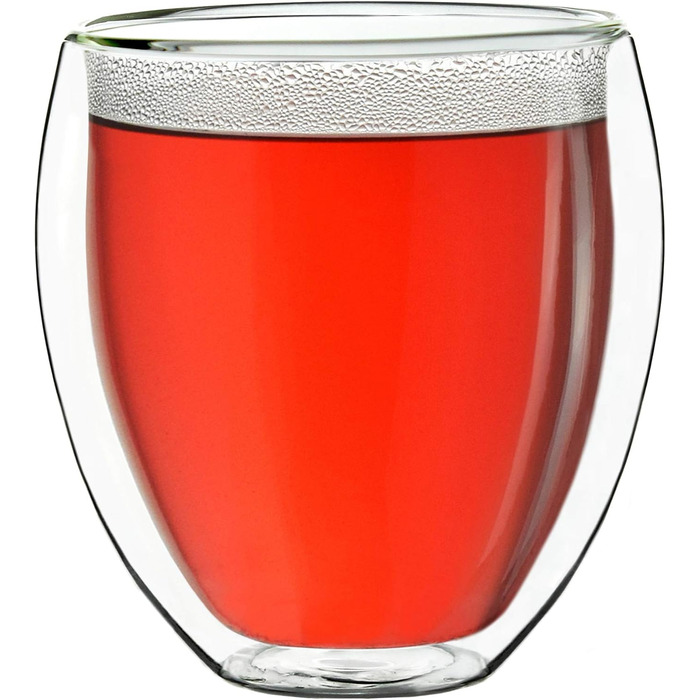 Created double-walled glasses 400ml 