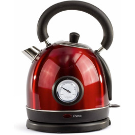 Електричний чайник 1.8л, 1800W, червоний, модель DOD157