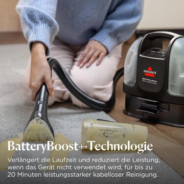 Портативний відпарювач для килимів Bissell SpotClean Mini 40651 - компактний мобільний мийник для дому та авто