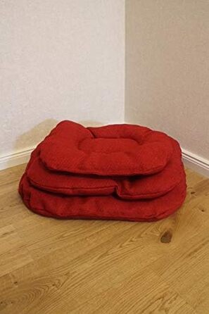 Транспортний кошик для котів з ротангу з металевою решіткою та подушкою L XL XXL. Підходить для котів та собак. (1 подушка для кошика 46см)