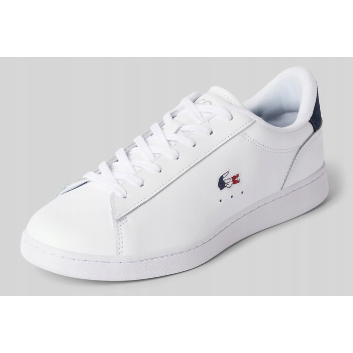 Кросівки Lacoste Carnaby Set 748SMA0111407 білі шкіряні класичні, розмір 43