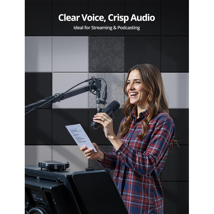 Самоклеючі акустичні панелі з фетру для звукоізоляції стін, стелі та дверей, 12 шт (30x30x0.9 см), 1.08㎡, темно-сірі — шумопоглинаючі плити для студії, вітальні та офісу