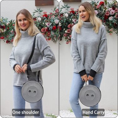 Складний туристичний стільчик Alevmoom, телескопічний, 600lbs, сірий. Ідеально для кемпінгу, риболовлі, відпочинку на природі та дому.