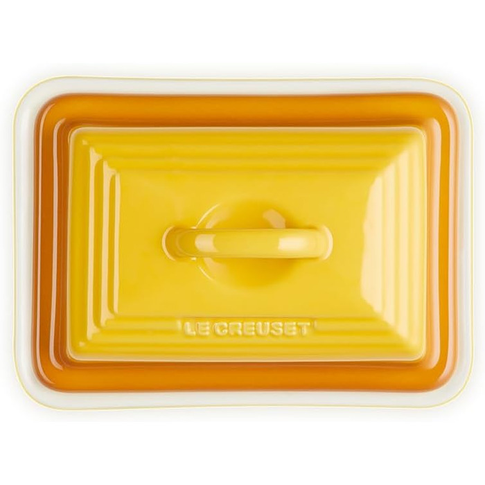 Le Creuset Stoneware Butter Dish, 900 g, 17 x 12.5 x 9 cm, Nectar, 70837176720000
