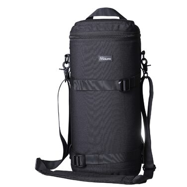 Сумка для об'єктивів Nicama LB2 Deluxe: Canon RF800, Nikon AF-S, Sigma, Tamron та інші (13.5x13.5x37 см)