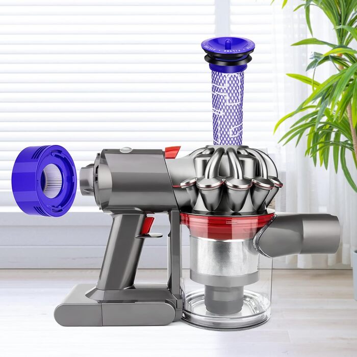 Фільтр для пилососа Dyson (3 шт.) V15 SV14 SV17 SV22 Detect Animal Absolute Extra Pro Torque Drive - #970013-02 (V7V8)