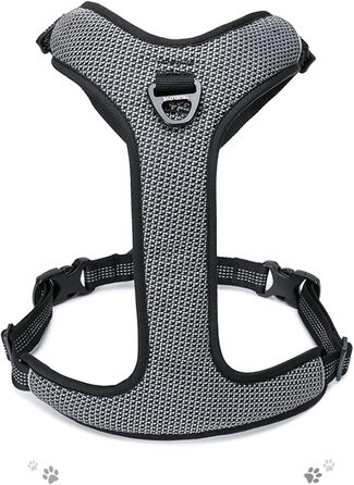 TRUE LOVE Dog Harness Outdoor Adventure II, reflective vest with 2 leash attachments, matching leash and collar available, TLH6071