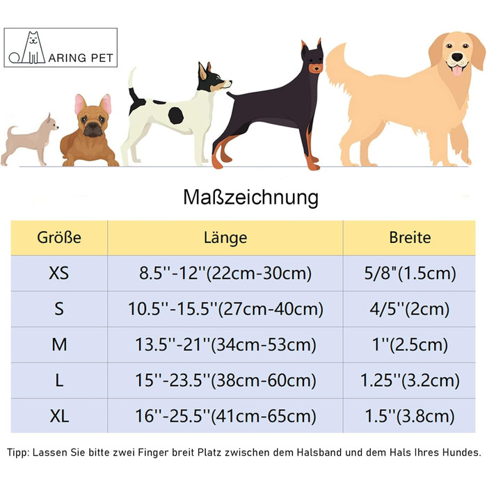 Нашийник для собак Aring Pet з бавовни лавандового кольору з бантом, регульований з металевою застібкою, для малих, середніх та великих собак