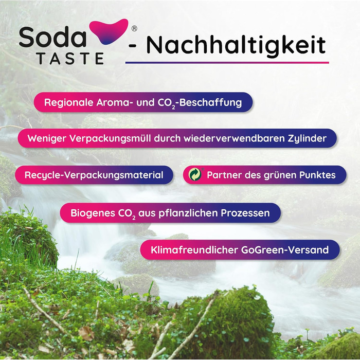 Набір Mysoda Woody: Газований напій з дерева, пластикова пляшка 1л, 2 балончики CO2 (Classic, Apfel)