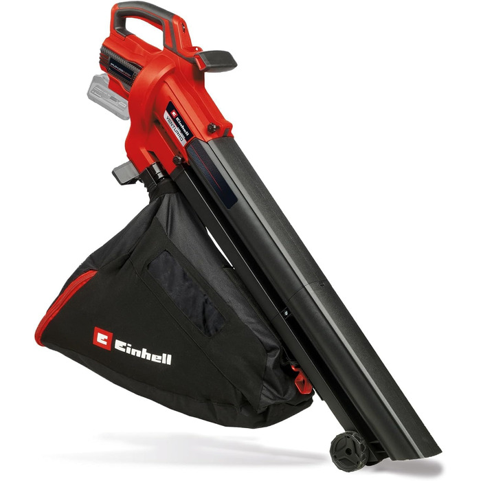 Einhell Cordless Leaf Blower VENTURRO 18/210 Power X-Change (Li-Ion, 18 V, Suction power 500 m³/h, collection bag 45 L, blowing function up to 210 km/h, without battery & charger)