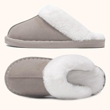 Теплі жіночі/чоловічі халапи-тапочки на зиму з штучного хутра, м'які, неслизькі, для дому та вулиці - Santorini