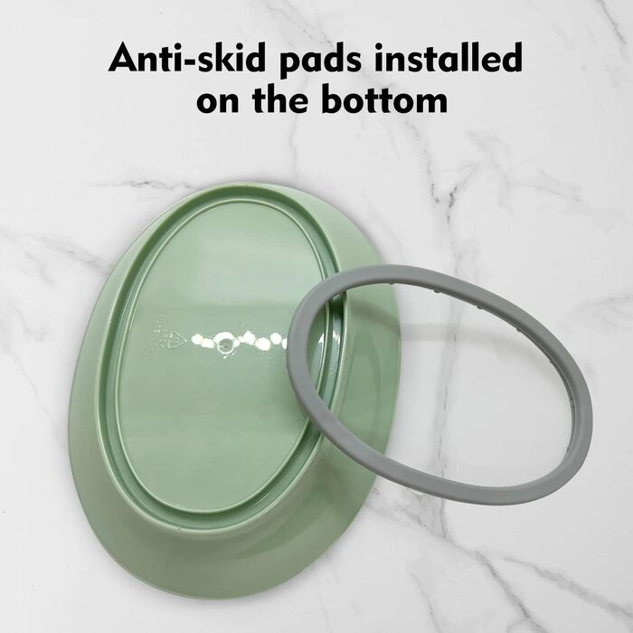 Набір з 3 мисок для мила з піддоном, мильниця, легке очищення, запобігає розмитому милу для душу, ванної кімнати, кухні, білий, синій, зелений