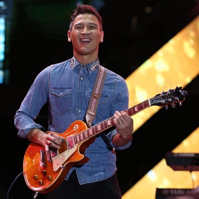 Гітарний ремінь 5,1 см з бавовни, з шкіряними кінцями для бас-, електро- та акустичних гітар (Сірий)