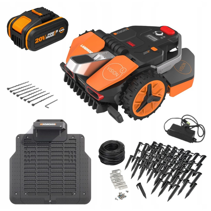 Робот-газонокосарка Worx Landroid Vision L1300 для площ до 1300 м²