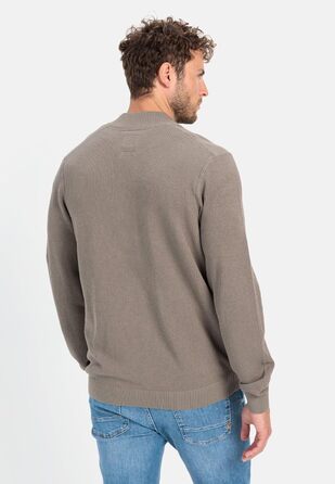 Кардиган чоловічий Camel Active з органічної бавовни, сертифікований (3XL, Rock Grey)