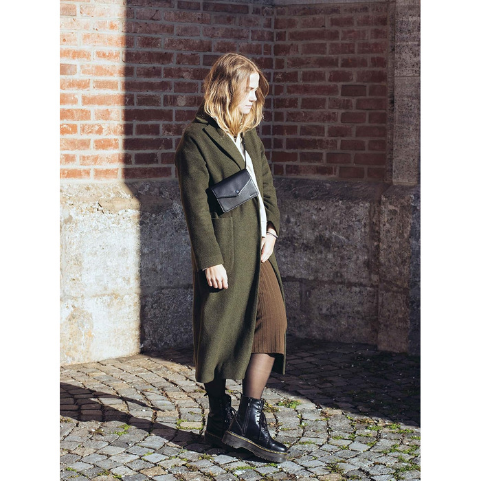 Сумка-бананка Skaard з екошкіри чорного кольору – 3-в-1 (crossbody, на пояс, унісекс) з регульованим ремінцем